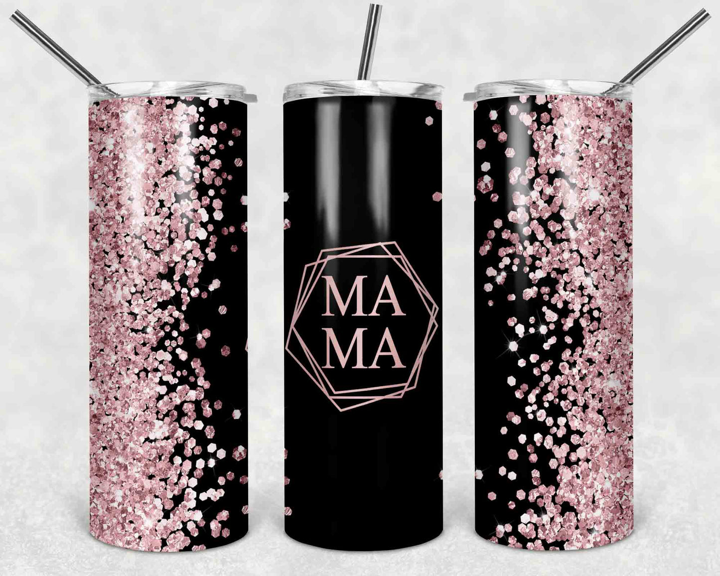 Bedazzled Mama Skinny Tumbler l Yeti l Drinkware