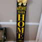 Welcome to Our Home (w/ surname and bow option)