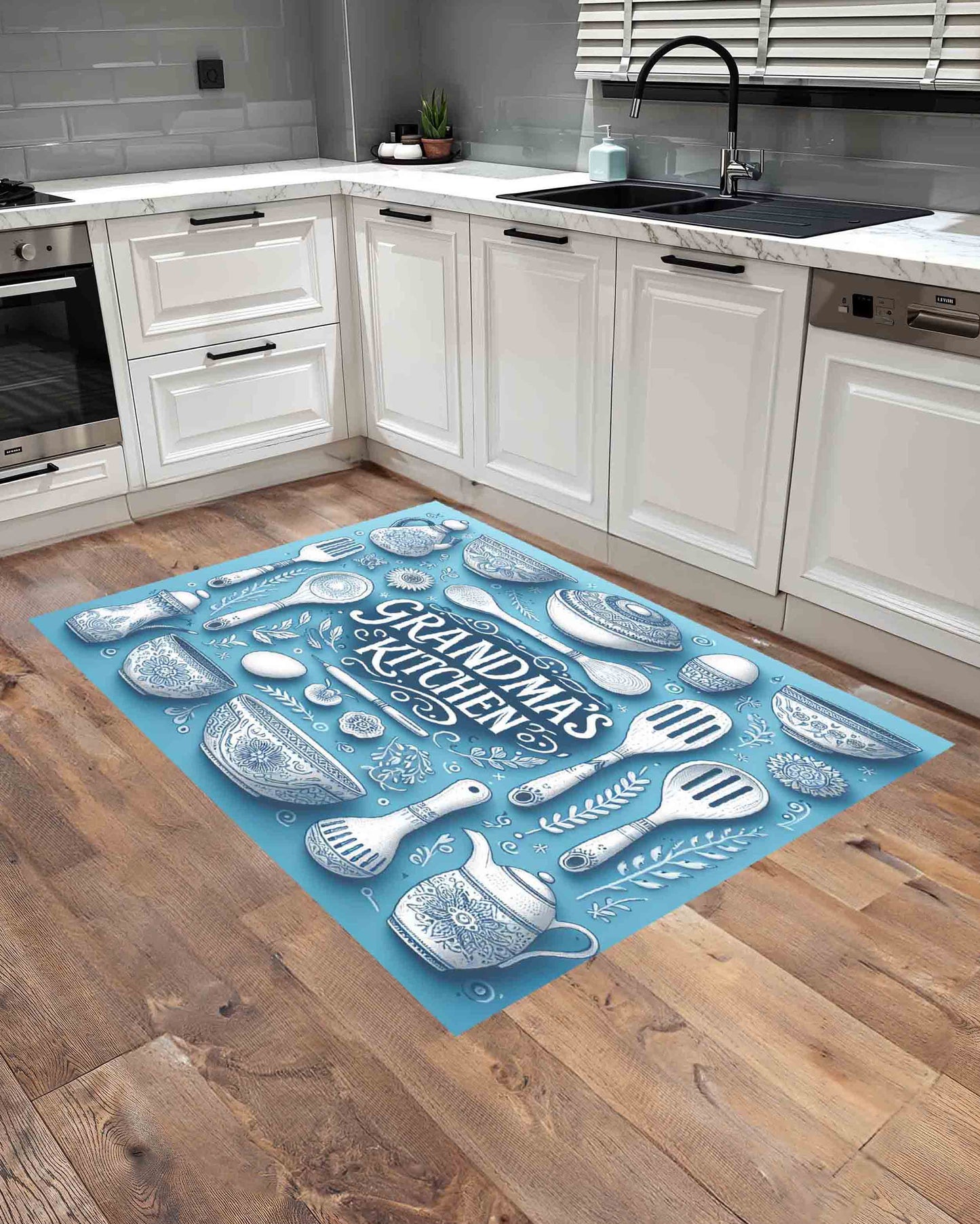 Grandma Only Uses the Good China Kitchen Mat l Anti-Fatigue Mat l Kitchen Decor