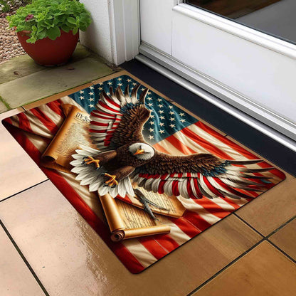 We The People Front Door Mat (Multimat Design) I Independence Day Welcome Mat I July 4th Front Door Mat I Summer Entry Mat I Front Door Mat I Outdoor Decor l July 4th l Independence Day