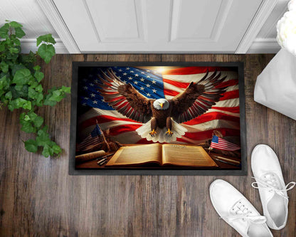 We The People Front Door Mat (Multimat Design) I Independence Day Welcome Mat I July 4th Front Door Mat I Summer Entry Mat I Front Door Mat I Outdoor Decor l July 4th l Independence Day