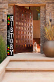 Celebrate History Welcome Sign l 3D l Black History Front Door Decor l Black History Month l Juneteenth