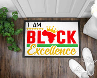 Black History Front Door Mats l Entry Way Mats l Black History l Outdoor Decor l Indoor Outdoor Mat