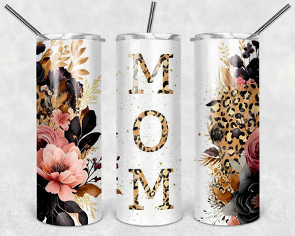 Mom Life Tumblers l Skinny Tumbler l Stainless Steel Tumbler