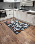 Kitchen Graffiti Kitchen Mat l Anti-Fatigue Mat l Kitchen Decor