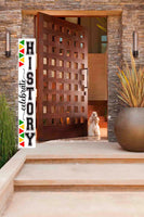 Celebrate History Welcome Sign l 3D l Black History Front Door Decor l Black History Month l Juneteenth