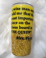 She's the Queen Stainless Steel tumbler