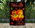 Fall Pumpkins Garden Flag