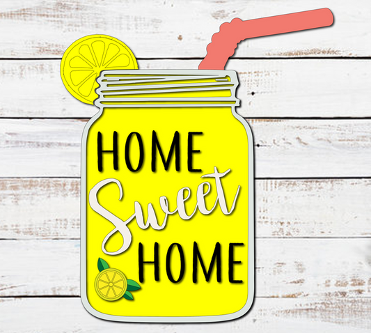 Lemonade Anyone? l Door Hanger | Front Door Decor | Entry Way Wall Decor | Welcome Sign I Porch Leaner I Summer Sign