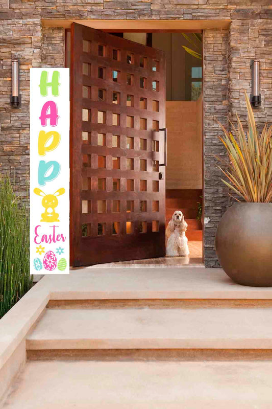 Happy Easter l 3D l 5ft Home Sign l Welcome Sign l Home Decor l Easter Decor l Easter Front Porch Decor
