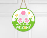 Easter/Resurrection Sunday Home Boards l Circular Home Signs l Welcome Sign l Home Decor l Easter Decor l Easter Front Porch Decor l Spring Front Porch Decor