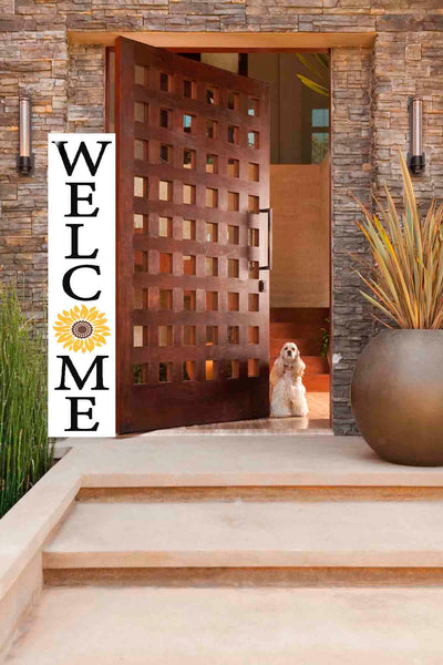 Sunflower Welcome l 3D l 5ft Home Sign l Welcome Sign l Home Decor